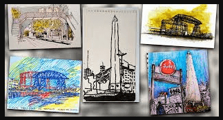 Croquiseros Urbanos de Buenos Aires: El Arte de Redescubrir la Ciudad a través del Dibujo