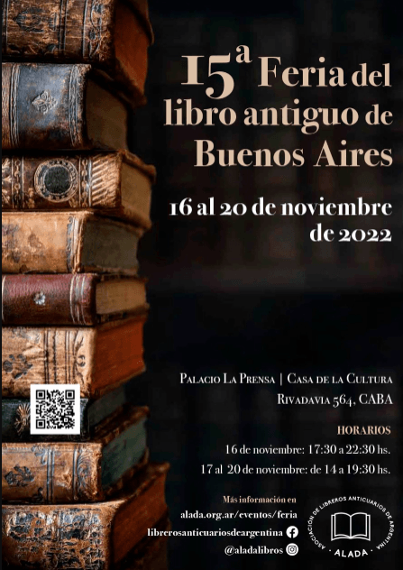 Con mirada al pasado: La Feria del Libro Antiguo de Buenos Aires celebra su 15ª edición