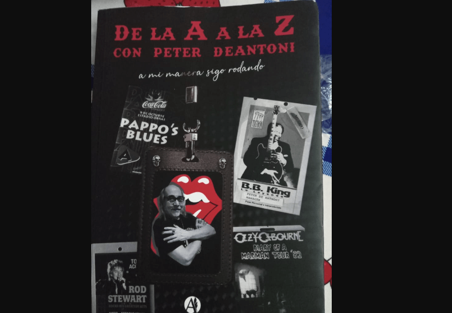«De la A a la Z con Peter Deantoni» el libro que recorre medio siglo del rock argentino