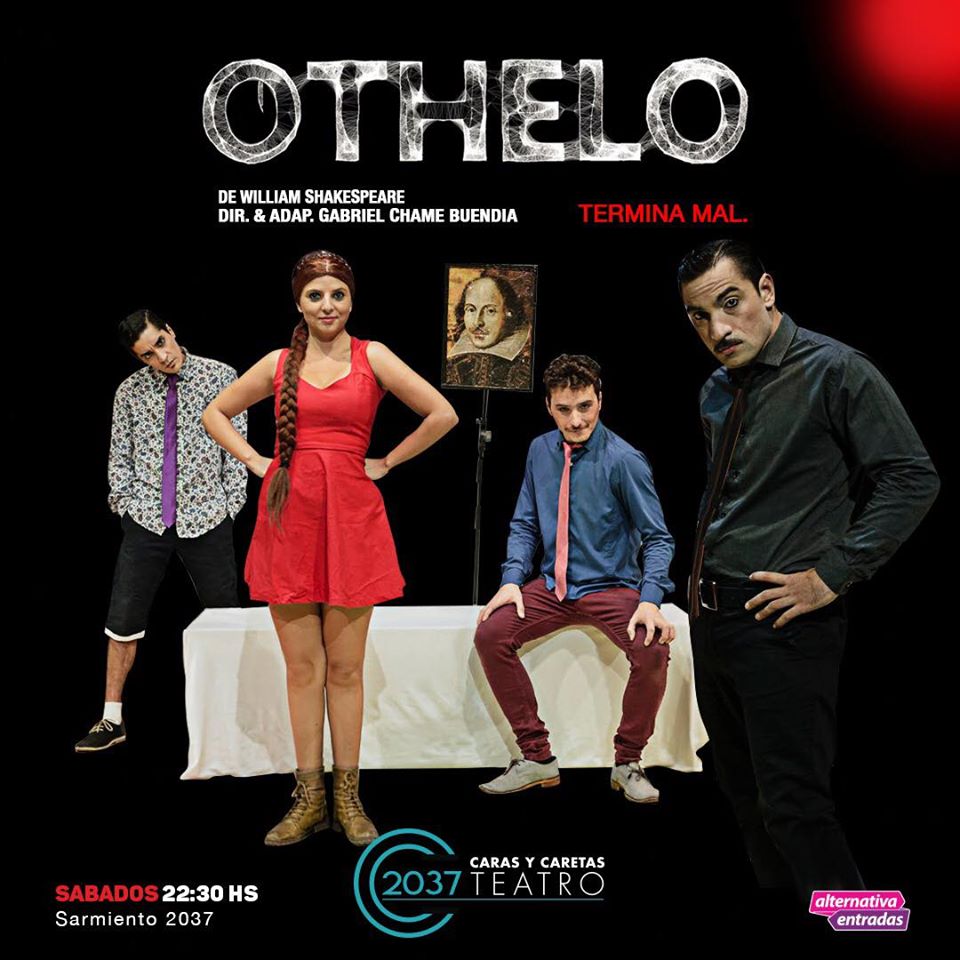 Nicolás Gentile sobre la obra «Othelo: Termina mal»