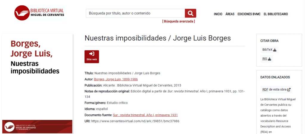Biblioteca Digital Jorge Luis Borges