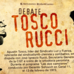 Teatro y Memoria: «Rucci-Tosco, El Debate» revive un célebre enfrentamiento de los años setenta