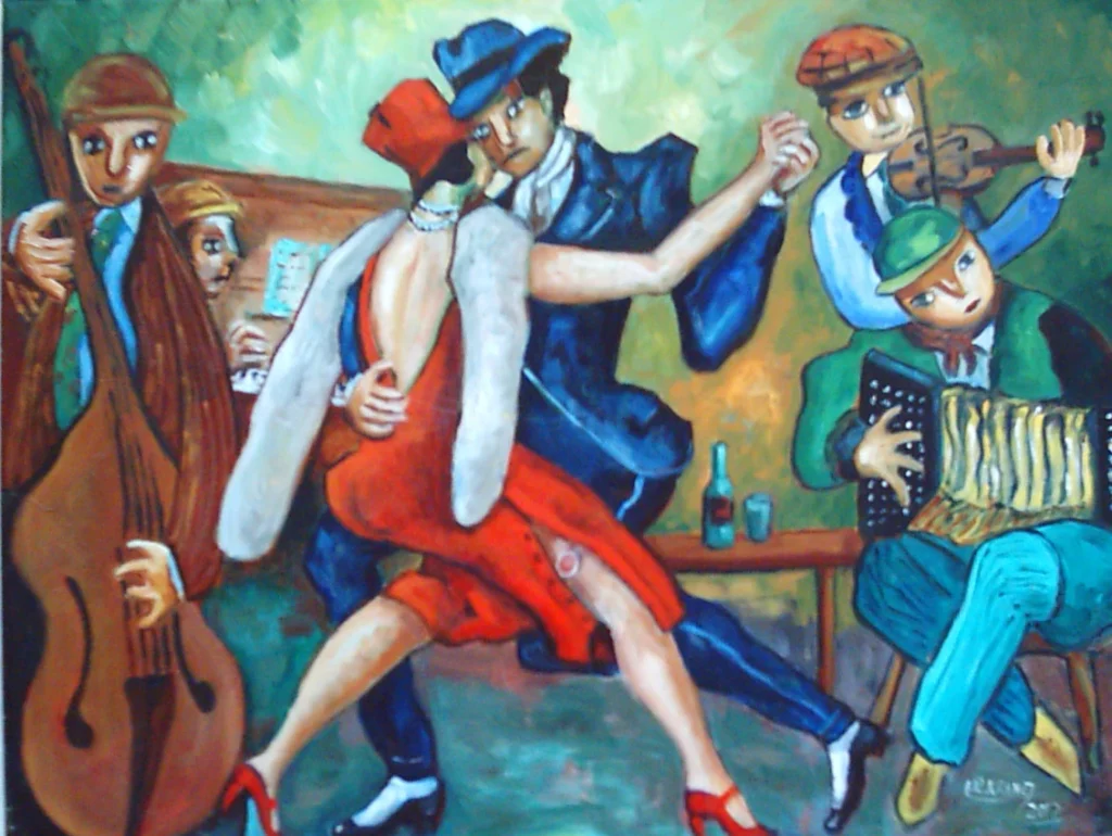 El Nacimiento de un Tango Naif en Europa