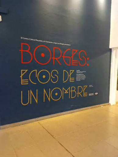 Arte y literatura se encuentran en el Recoleta: Borges, ecos de un nombre