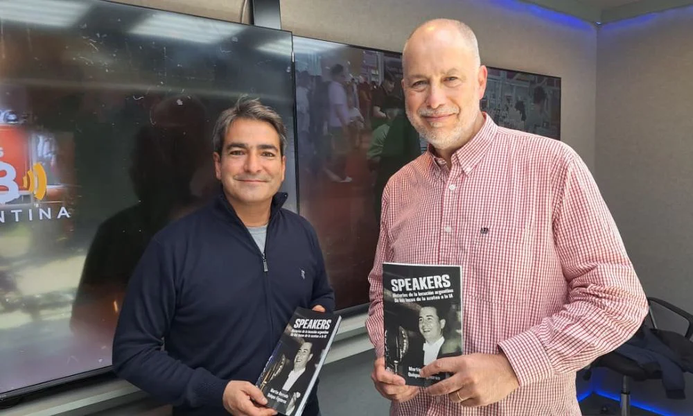 Presentación de ‘Speakers’ en la Feria del Libro: un homenaje a la locución argentina